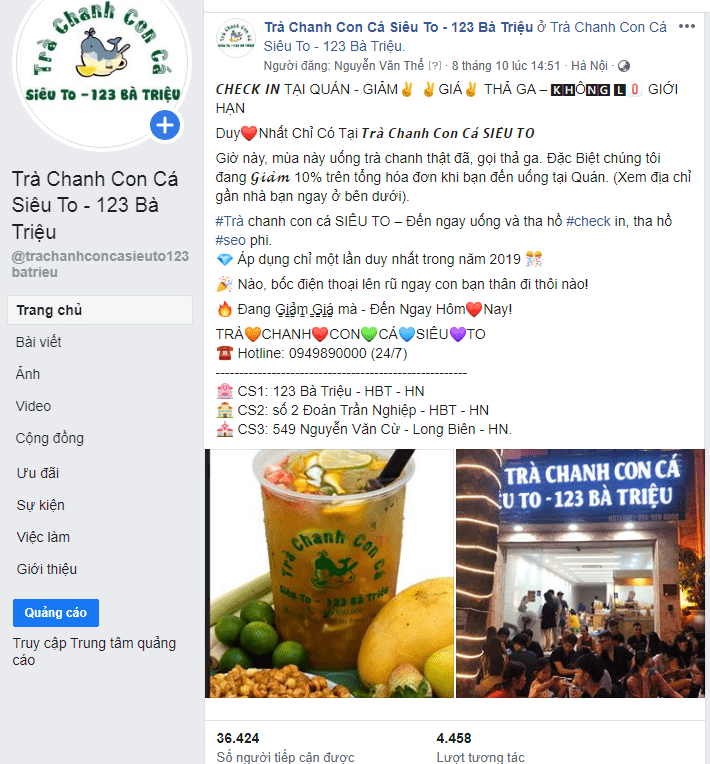 Mẫu content bán hàng hay gây ấn tượng cho người đọc