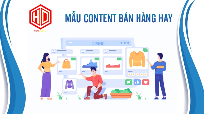 Mẫu content bán hàng hay