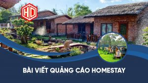 Lưu ý khi viết quảng cáo homestay