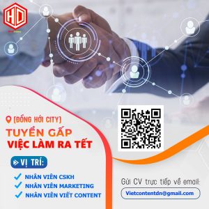 tuyển nhân sự ra tết