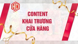 Một cửa hàng chuẩn bị khai trương rất cần một content chất lượng