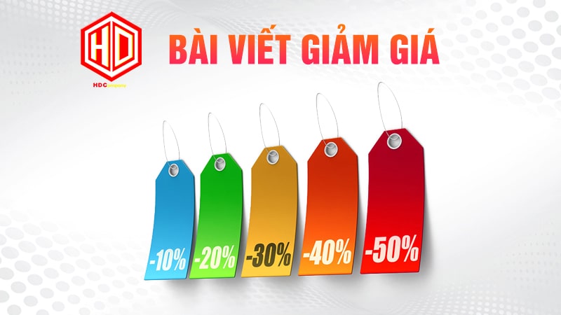 Một bài viết giảm giá cần có chủ đề hấp dẫn