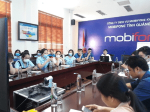 TGĐ Nguyễn Văn Thể đào tạo viết content tại MobiFone Quảng Bình