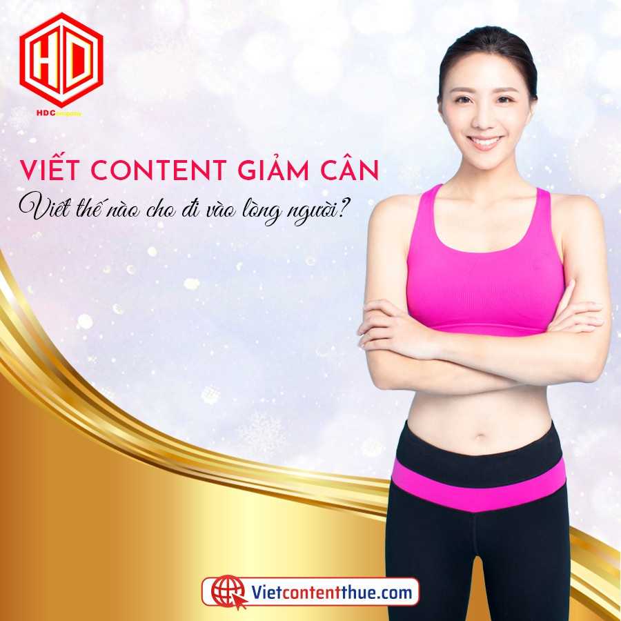 Cách viết content giảm cân đi vào lòng người