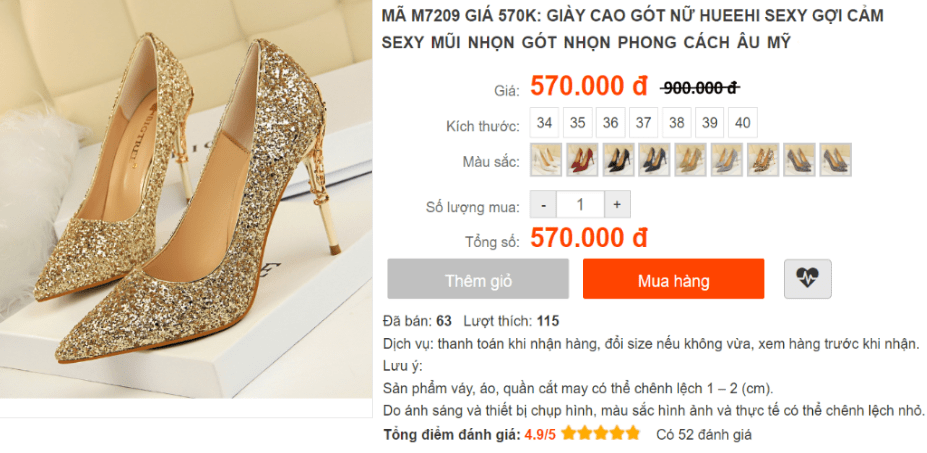 Soạn kịch bản trả lời inbox khách hàng bán giày
