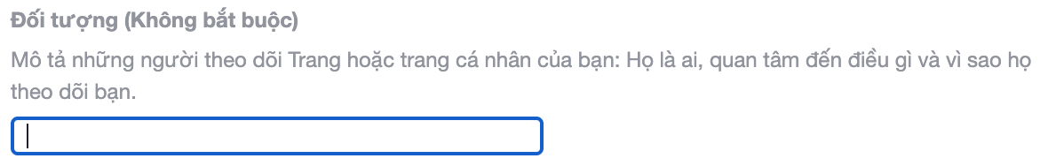 Mô tả những người theo dõi bạn