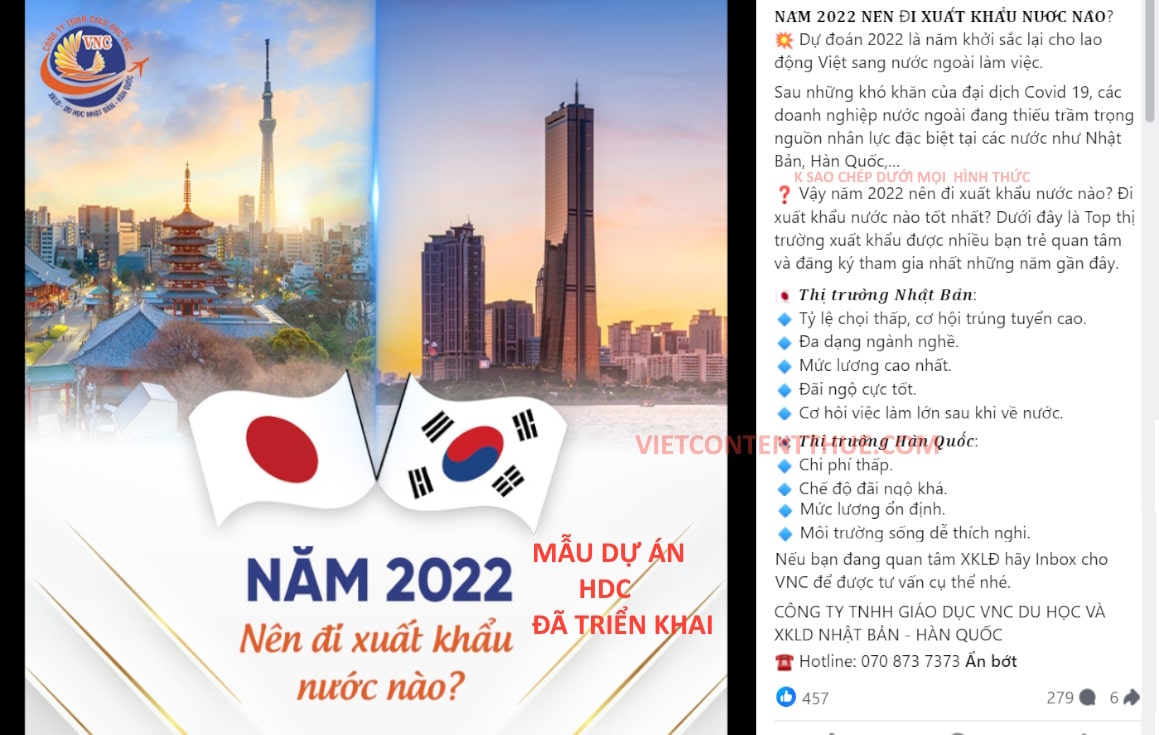 mẫu bài viết xkld nuoc nao