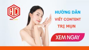 Hướng dẫn viết content trị mụn hay cho spa