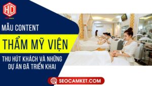 Mẫu content thẩm mỹ viện