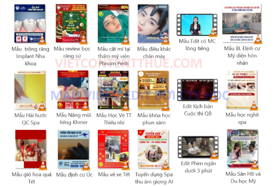 Mẫu video đã được HDC triển khai
