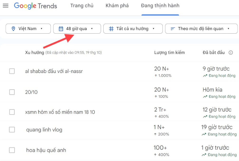kiem tra tu khoa tim kiem nhieu