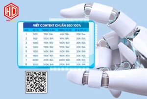 Báo giá dịch vụ viết content mới nhất 2025