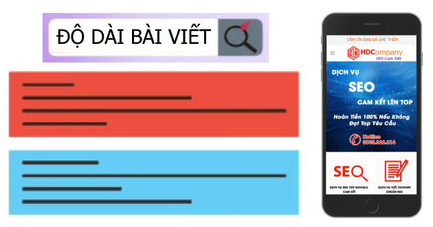 Độ dài bài viết chuẩn seo ít nhất 500 – 600 từ