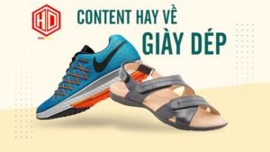 Content hay về giày dép