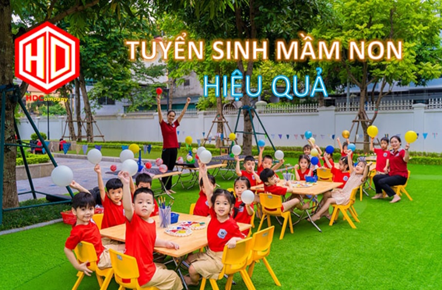 bai viet tuyen sinh mam non