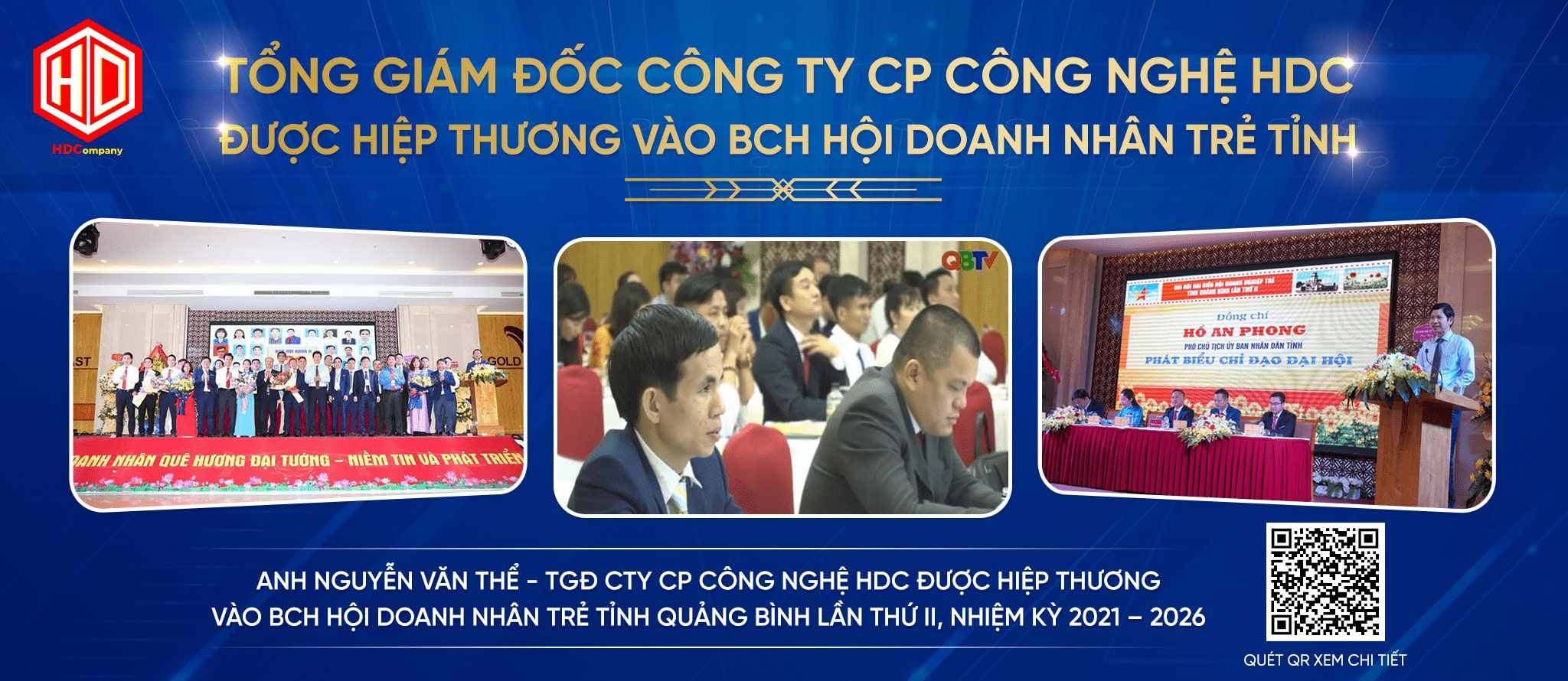 Hoi doanh nhan tre tinh Quang Binh