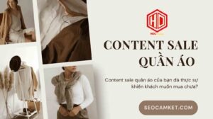 Kinh doanh thời trang không thể thiếu content sale quần áo